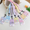 Sanrio Hello Kitty My Melody Kuromi Little Twin Stars Cinnamoroll Pompompurin Pochacco Card Badge Holder with Lanyards