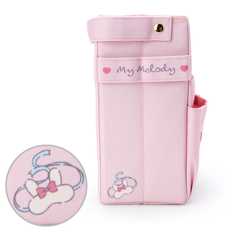 Sanrio Japan Desk Big Storage Tidy Bag - Pink My Melody