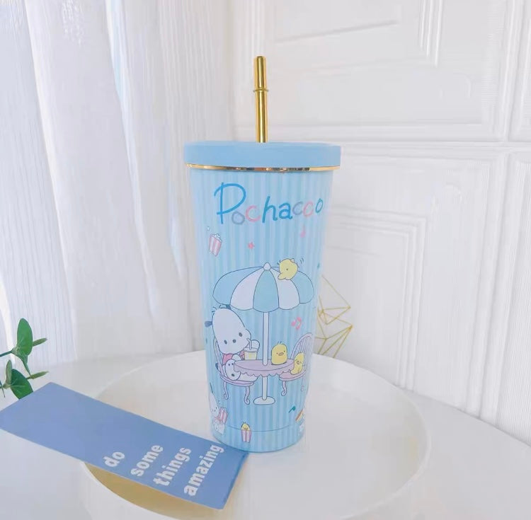 Unbox my new Stanley cup and add my Cinnamoroll straw topper with