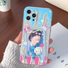 Japanese Cartoon USAHANA with Dessert Photo Frame iPhone Case 6 7 8 PLUS SE2 XS XR X 11 12 13 14 15 16 Pro Promax 12mini 13mini