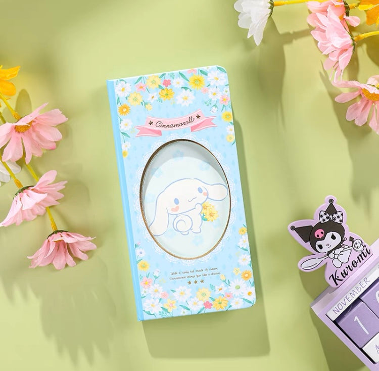 Sanrio Romantic Flower Notebook | My Melody Kuromi Cinnamoroll Pochacco - 80 Sheets