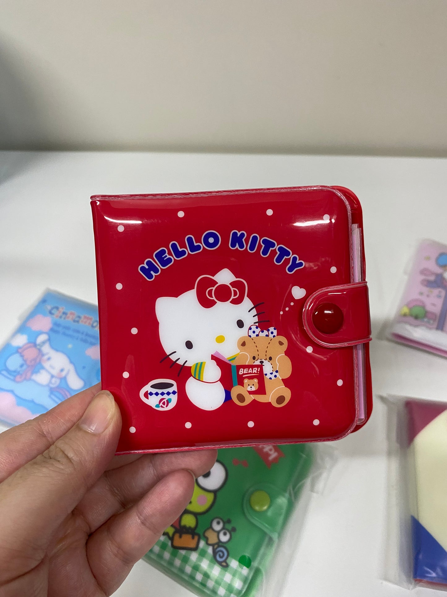 Vintage Sanrio Sticker Lot Mini Books Pochacco Pom Purin Keroppi Spottie  Twin