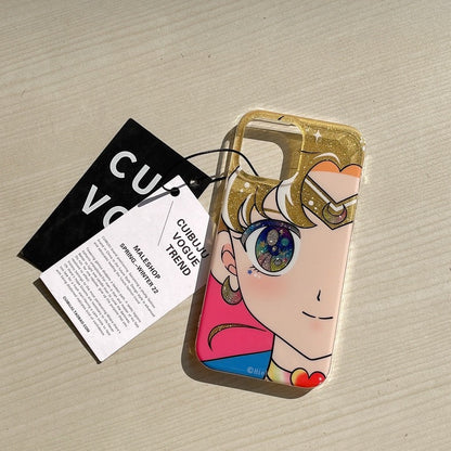 Sailormoon Sailor Moon | Handpaint RedMoon - iPhone Case iPhone 13 14 Pro Promax