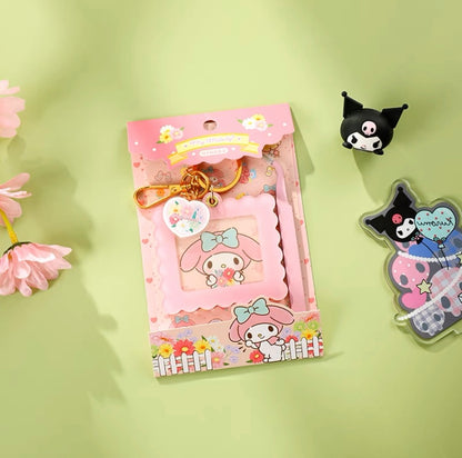 Sanrio Romantic Flower DIY Your Way Keychain Set | My Melody Kuromi Cinnamoroll Pochacco