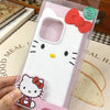 Sanrio Hello Kitty Silicone iPhone Case iPhone 13 14 15 Pro Promax