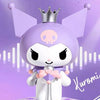 Sanrio Kuromi Bluetooth Big Speaker - with Light Stage