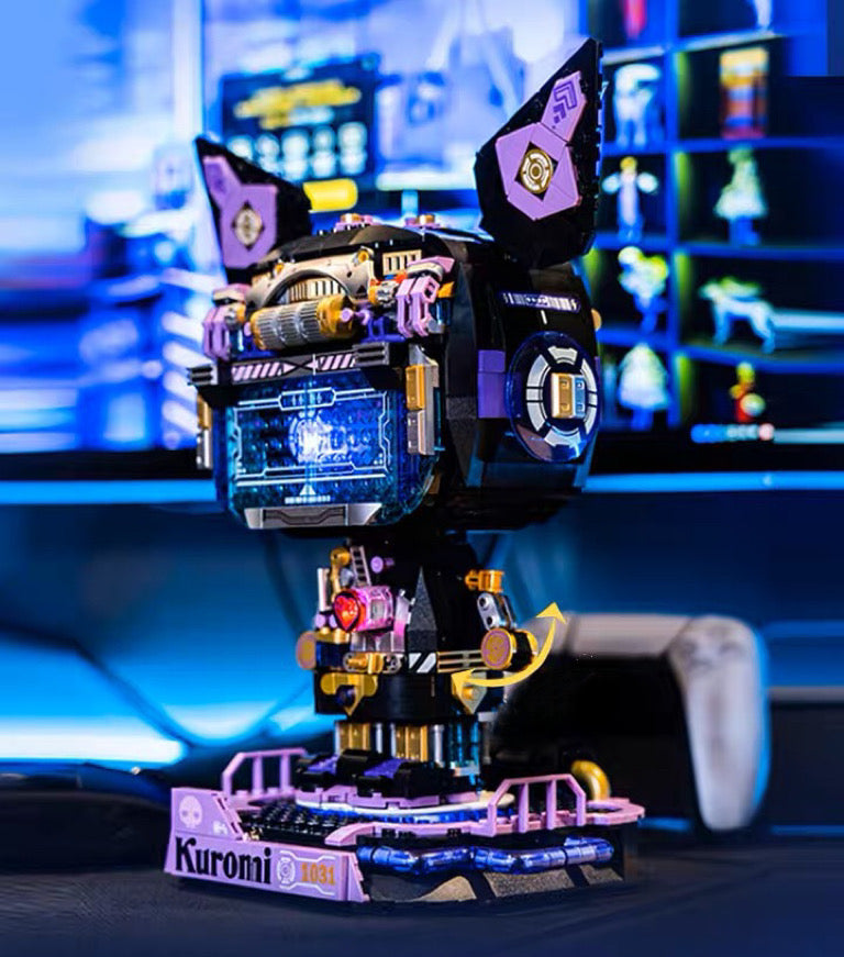 Sanrio Kuromi Robot Mechanical Building Toy Normal Set - come with 2 KawaiiGiftLand Sanrio Kuromi Robot Mechanical Building Toy Normal Set - come with 2 KawaiiGiftLand