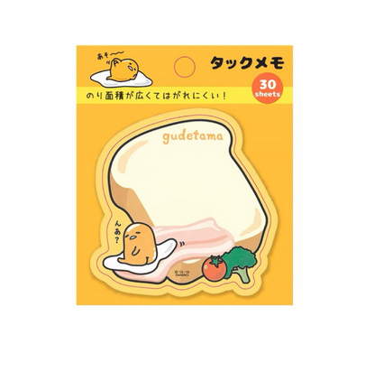 Sanrio Japan Mini Memo Pad | Hello Kitty My Melody Kuromi Little Twin Stars Cinnamoroll Pompompurin Pochacco Keroppi Gudetama Tuxedosam - 30Sheets