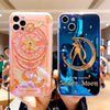 日本の漫画 セーラームーン カードキャプターさくら ブルーレイ マジックワンドスティック ストラップ付き iPhoneケース 6 7 8 PLUS SE2 XS XR X 11 12 13 14 15 Pro Promax 12mini 13mini