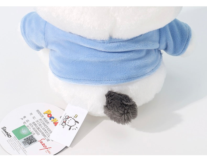 Sanrio Pochacco Uniform Bee Sporty Plush Doll | 30cm 20cm - Girlfriend Children Gift