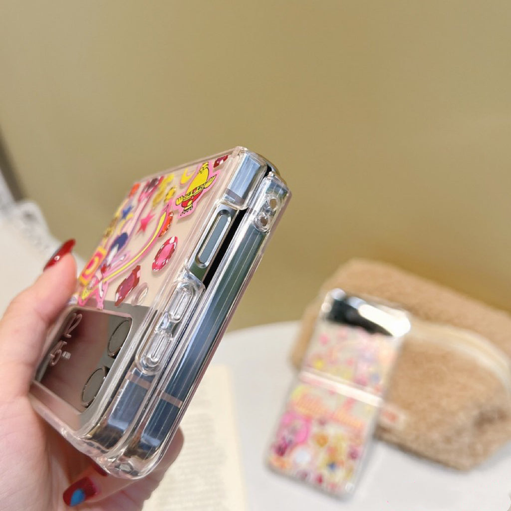 Japanese Cartoon Samsung Galaxy Z Flip W23 Filp Full Sailor Moon