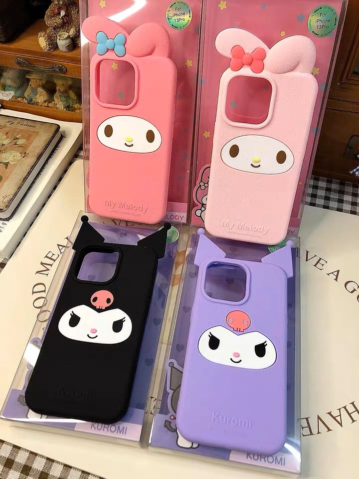 Sanrio My Melody Kuromi iPhone Case iPhone 12 13 14 15 Pro Promax