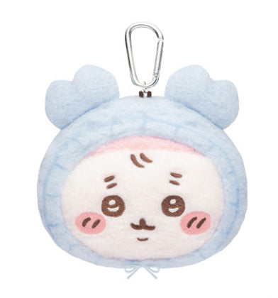 Japan ChiiKawa Baby Series | ChiiKawa Hachiware Usagi Momonga Kurimanju Rakko Shisa Crab Cute Baby Icon Plush Doll Card Holder Keychain - Kawaii items Room Decoration Doll