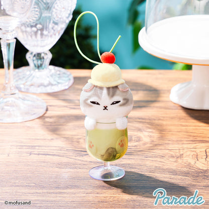 Mofusand × サンリオキャラクターズ | モフサンド 猫 コラボ キティ マイメロディ クロミ かわいい マスコット ぬいぐるみ キーホルダー - 可愛い雑貨 お部屋飾り 人形
