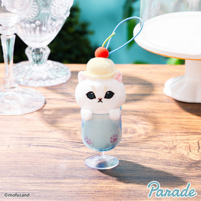 Mofusand × サンリオキャラクターズ | モフサンド 猫 コラボ キティ マイメロディ クロミ かわいい マスコット ぬいぐるみ キーホルダー - 可愛い雑貨 お部屋飾り 人形