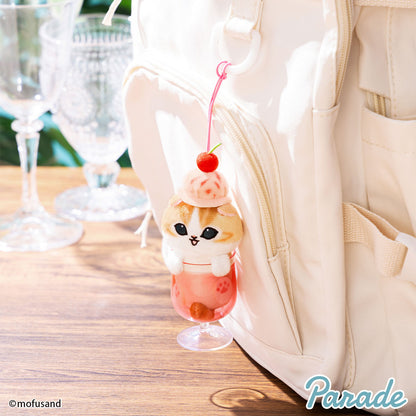 Mofusand × サンリオキャラクターズ | モフサンド 猫 コラボ キティ マイメロディ クロミ かわいい マスコット ぬいぐるみ キーホルダー - 可愛い雑貨 お部屋飾り 人形