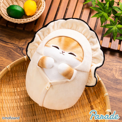 Japan Mofusand | Mofusand Cat in Oyster Costume Cute Big Plush Doll - Kawaii items Room Decoration Doll