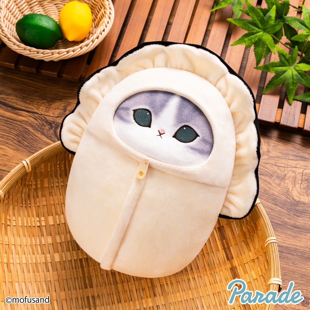 Japan Mofusand | Mofusand Cat in Oyster Costume Cute Big Plush Doll - Kawaii items Room Decoration Doll