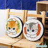 Japan Mofusand | Mofusand Cat in Sushi Roll Plush Doll Icon Seat Cushion - Kawaii items Room Decoration Doll