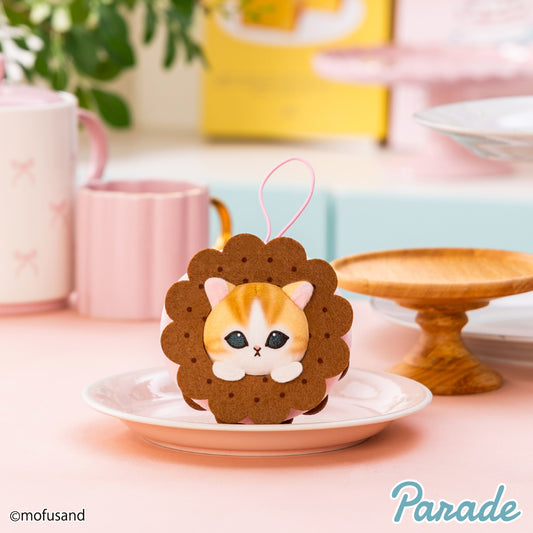 Japan Mofusand Dessert Series | Mofusand Cat in Yummy Dessert Plush Doll Keychain - Kawaii items Room Decoration Doll