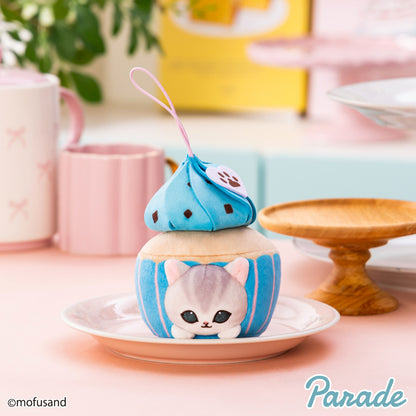 Japan Mofusand Dessert Series | Mofusand Cat in Yummy Dessert Plush Doll Keychain - Kawaii items Room Decoration Doll