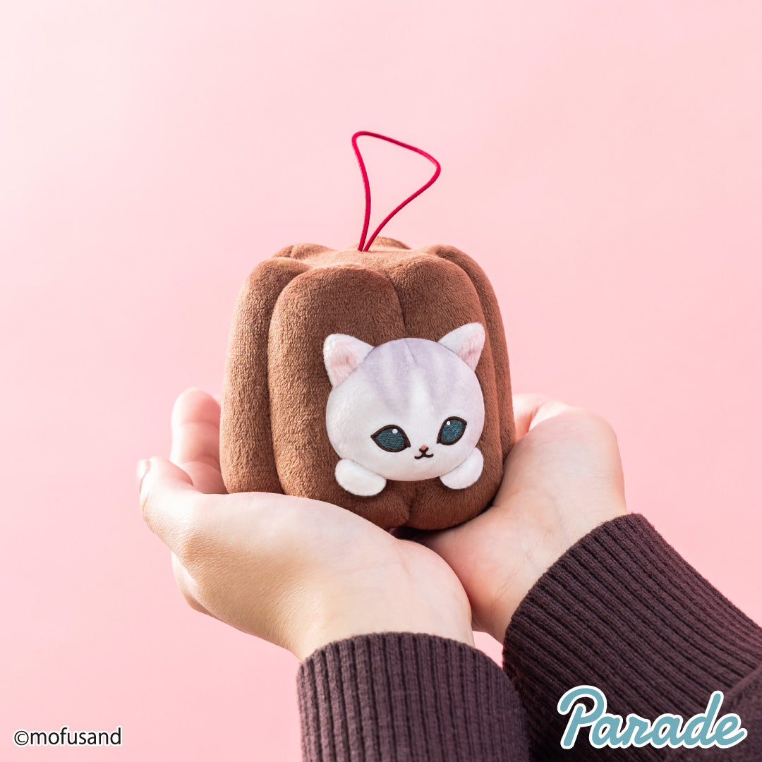 Japan Mofusand Dessert Series | Mofusand Cat in Yummy Dessert Plush Doll Keychain - Kawaii items Room Decoration Doll