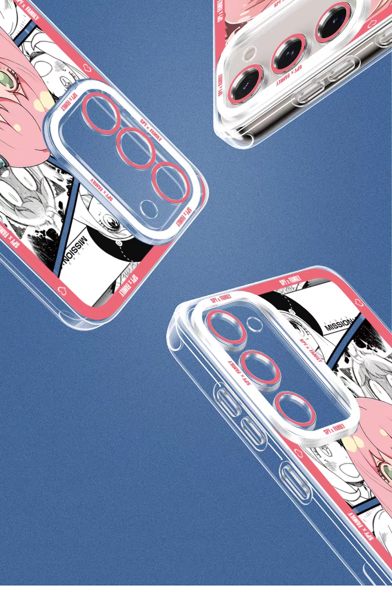 Japan Cartoon SPY Family Anya Forger | Summer Dress - Phone Case Samsung Galaxy S25 S24 S23 S22 S21 FE Ultra Edge