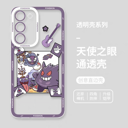 Japan Cartoon Pokemon Rock Band Party | 6 Styles - Phone Case Samsung Galaxy S26 S25 S24 S23 S22 S21 FE Ultra Edge
