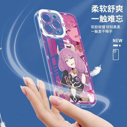 Japanese Anime FRIEREN | Aura Part1 8 Styles - iPhone Case PLUS SE2 XS XR X 11 12 13 14 15 16 16e 17 17e Pro Promax 12mini 13mini