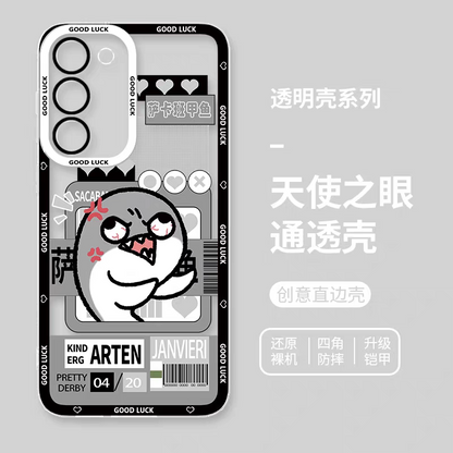 Japan Style Cute Animals Style | Funny Sacabanbaspis Fish Part2 8 Styles - Phone Case Samsung Galaxy S26 S25 S24 S23 S22 S21 FE Ultra Edge