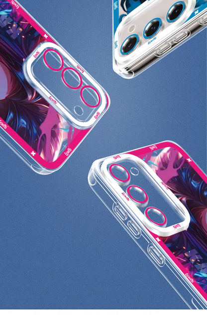 Japanese Anime Kimetsu no Yaiba Demon Slayer Hand Battle Style | Zenitsu - Phone Case Samsung Galaxy S25 S24 S23 S22 S21 FE Ultra Edge