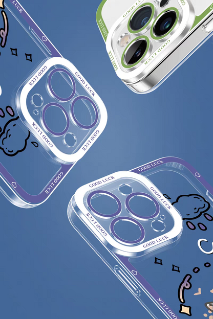 Game Sky Image Cute Drawing Style | Light Child with 8 Styles - iPhone Case 7 8 PLUS SE2 XS XR X 11 12 13 14 15 16 16e 17 Pro Promax 12mini 13mini