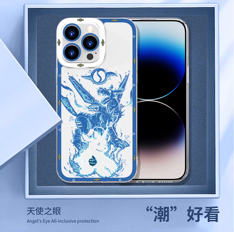 Anime Digimon Digital Monster Evolution Soul Version | Agumon Gabumon Piyomon Gomamon Palmon Patamon Tentomon Tailmon - iPhone Case 7 8 PLUS SE2 XS XR X 11 12 13 14 15 16 16e 17 Pro Promax 12mini 13mini