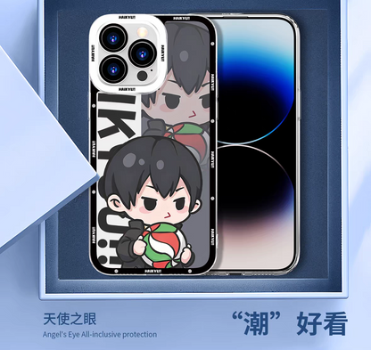 Japanese Anime Haikyu!! Cute Style | Akashi Keiji - iPhone Case PLUS SE2 XS XR X 11 12 13 14 15 16 17 Pro Promax 12mini 13mini