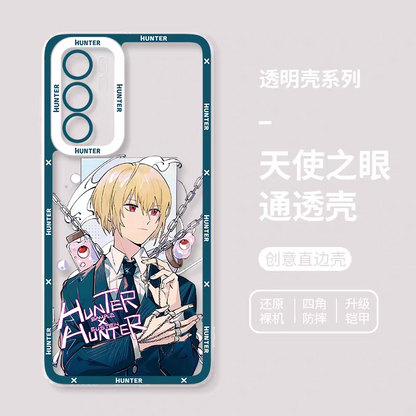 日本アニメ ハンター×ハンター 正装バージョン | キルア ゴン ヒソカ＝モロウ レオリオ クラピカ クロロ シャルナーク イルミ フェイタン 9スタイル - スマホケース Samsung Galaxy S26 S25 S24 S23 S22 S21 FE Ultra Edge