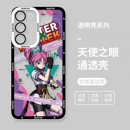 Japanese Anime Hunter X Hunter Anime Version | Killua Gon Kurapika Hisoka Morow Calltt Matiy Nephelpito Alluka - Phone Case Samsung Galaxy S26 S25 S24 S23 S22 S21 FE Ultra Edge
