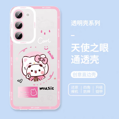 Lovely Bubu and Dudu Panda | Daily and Cute Couple 8 Styles - Phone Case Samsung Galaxy S26 S25 S24 S23 S22 S21 FE Ultra Edge