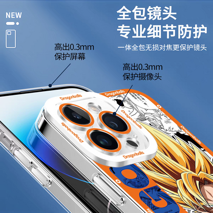 Japanese Anime Dragon Ball Comic Version | Son Goku Vegito Trunks Frieza Android 18 Majin Buu 8 Styles - iPhone Case PLUS SE2 XS XR X 11 12 13 14 15 16 16e 17 17e Pro Promax 12mini 13mini