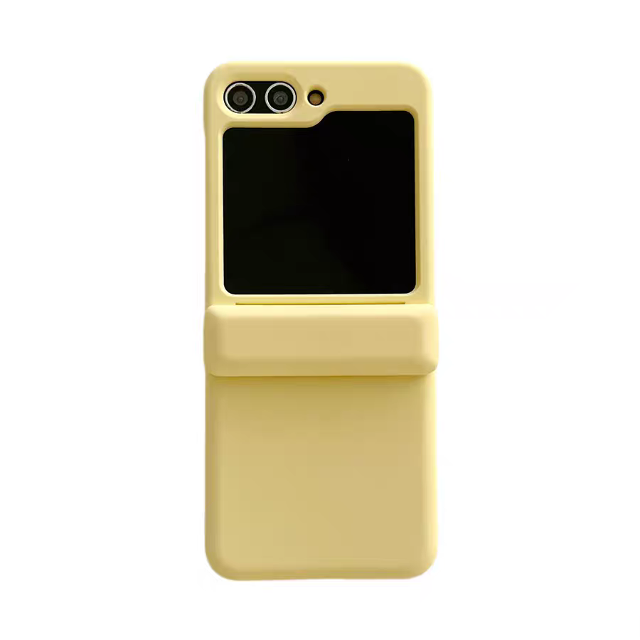 Korea Style Simple Fashion Card Holder Style | Matt 12 Colours - Phone Case Samsung Galaxy Z Flip 3 4 5 6 7