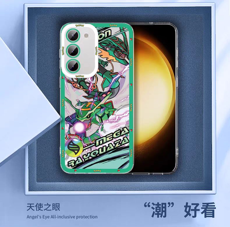 Japan Cartoon Pokemon Mega Evolution Anime | Gardevoir - Phone Case Samsung Galaxy S25 S24 S 23 S22 S21 FE Ultra Edge