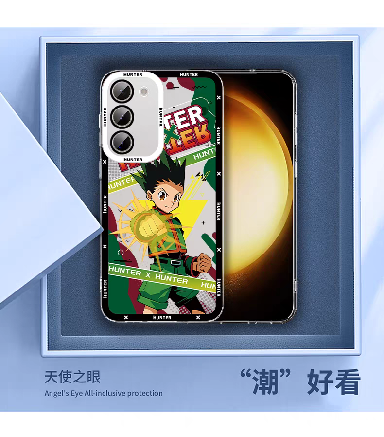 Japanese Anime Hunter X Hunter Anime Version | Killua Gon Kurapika Hisoka Morow Calltt Matiy Nephelpito Alluka - Phone Case Samsung Galaxy S26 S25 S24 S23 S22 S21 FE Ultra Edge