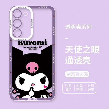 Japanese Cartoon Kuromi | Shuu! - Phone Case Samsung Galaxy S25 S24 S23 S22 S21 FE Ultra Edge