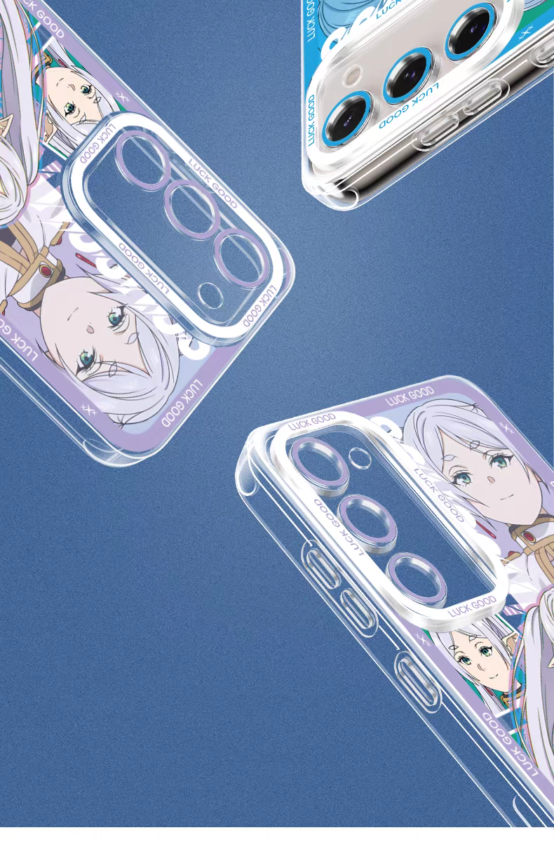 Japanese Anime FRIEREN | Shy Frieren - Phone Case Samsung Galaxy S25 S24 S23 S22 S21 FE Ultra