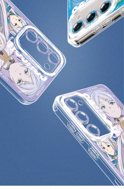 Japanese Anime FRIEREN | Shy Frieren - Phone Case Samsung Galaxy S25 S24 S23 S22 S21 FE Ultra