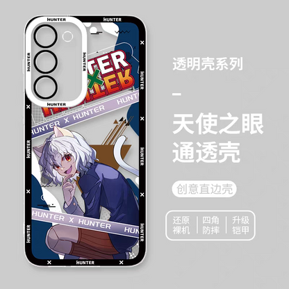 Japanese Anime Hunter X Hunter Anime Version | Killua Gon Kurapika Hisoka Morow Calltt Matiy Nephelpito Alluka - Phone Case Samsung Galaxy S26 S25 S24 S23 S22 S21 FE Ultra Edge