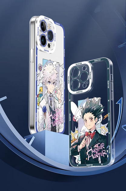 Japanese Anime Hunter X Hunter Formal Dress Version | Killua Gon Hisoka Morow Leorio Kurapika Chrollo Sharunaaku Irumi Feitan 9 Styles - iPhone Case PLUS SE2 XS XR X 11 12 13 14 15 16 16e 17 17e Pro Promax 12mini 13mini