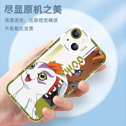 Anime Digimon Digital Monster Version 2 | Gomamon - iPhone Case 7 8 PLUS SE2 XS XR X 11 12 13 14 15 16 17 Pro Promax 12mini 13mini