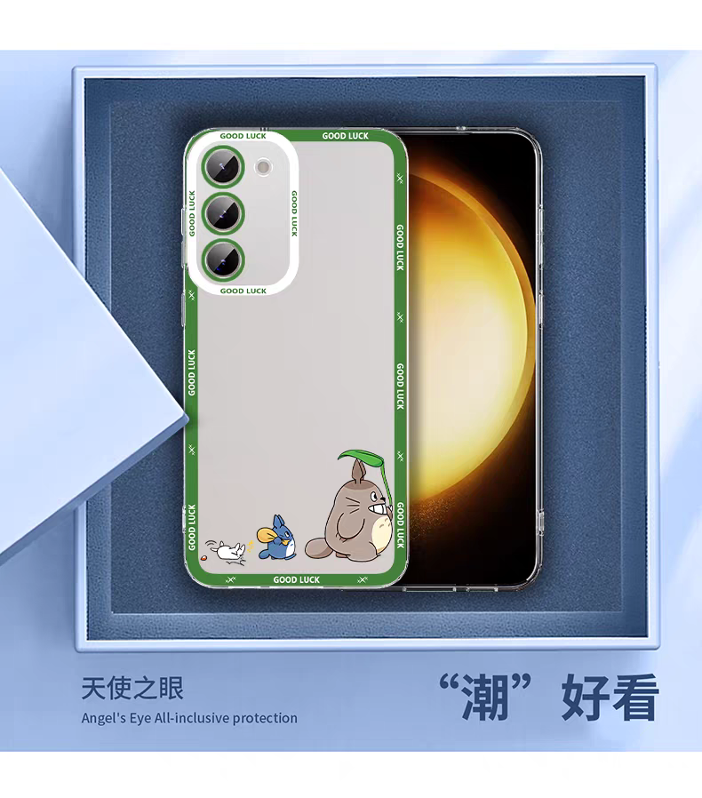 Japanese Cartoon Studio Ghibli | Totoro Part1 8 Styles - Phone Case Samsung Galaxy S26 S25 S24 S23 S22 S21 FE Ultra Edge