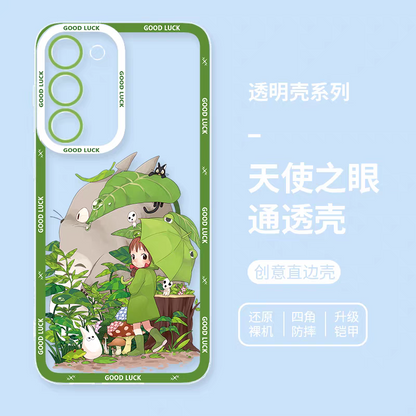 Japanese Cartoon Studio Ghibli | Totoro Part1 8 Styles - Phone Case Samsung Galaxy S26 S25 S24 S23 S22 S21 FE Ultra Edge