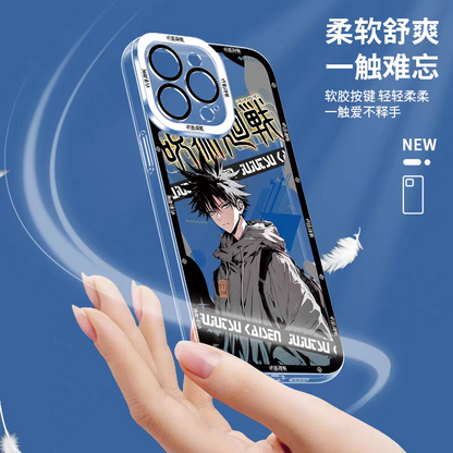 Japanese Anime Jujutsu Kaisen Fashion Cool Version | Kugisaki Nobara - iPhone Case PLUS SE2 XS XR X 11 12 13 14 15 16 16e 17 17e Pro Promax 12mini 13mini